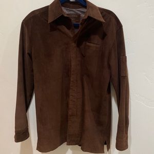 Vintage Genuine Leather Guess Shirt